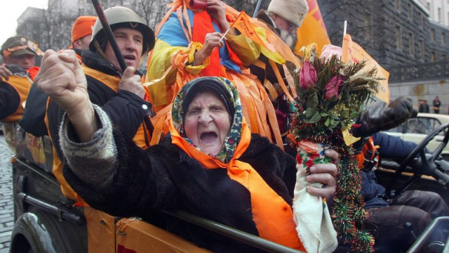 Orangene Revolution 2004 Ukraine